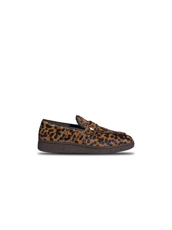 Adidas Handball Spezial Loafer W Leopard Magic Beige Core Black Dark Brown