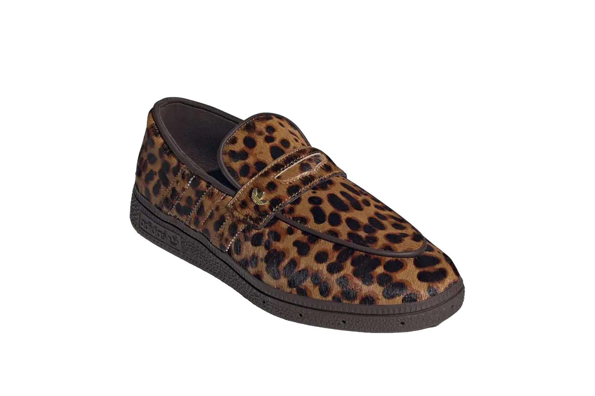 Adidas Handball Spezial Loafer W Leopard Magic Beige Core Black Dark Brown