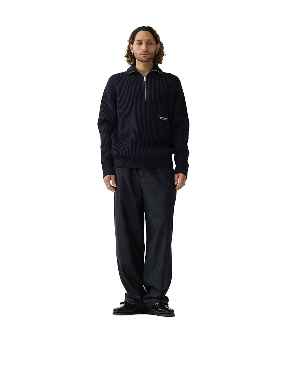 New Amsterdam Surf Association Knitted Half Zip Night