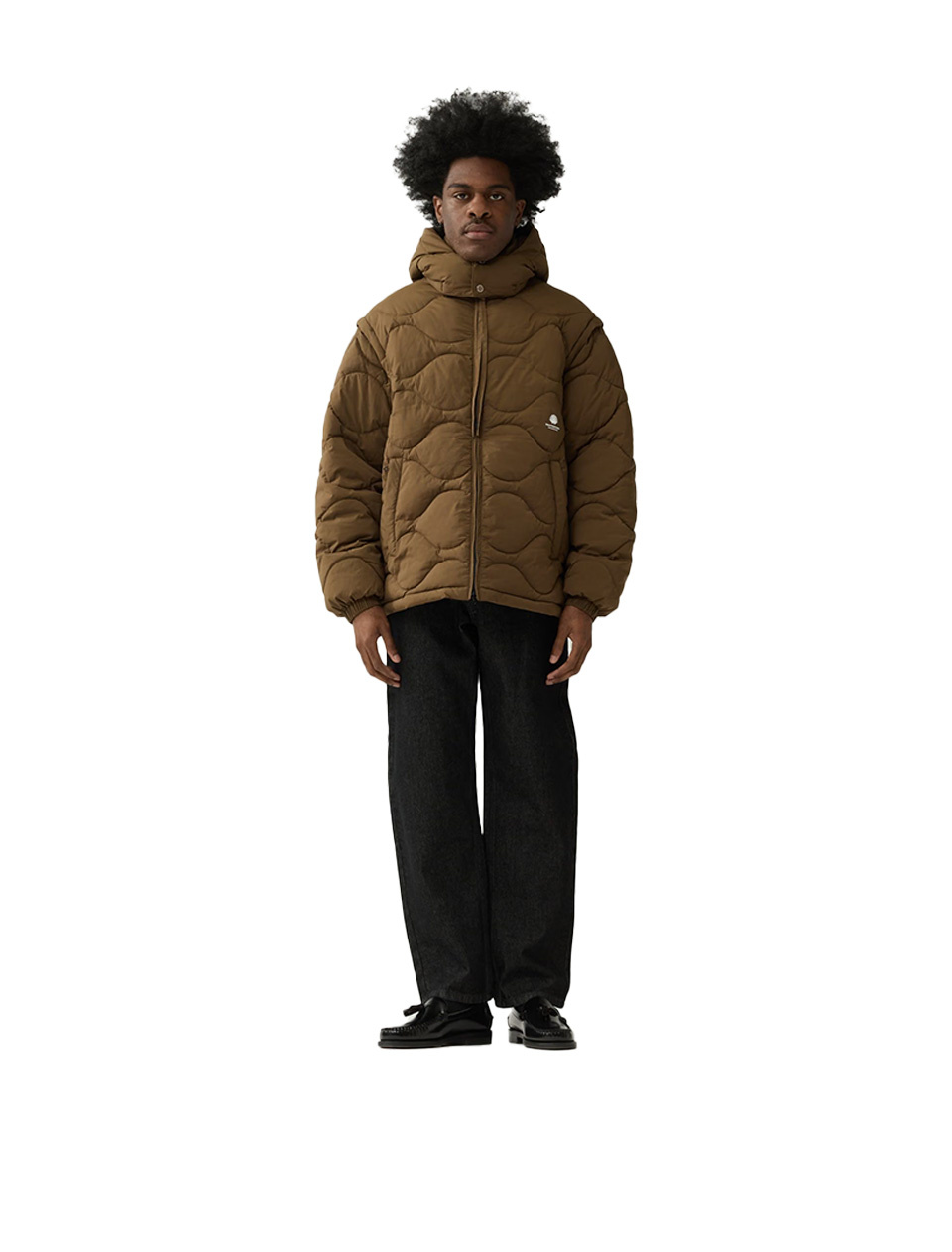 New Amsterdam Surf Association Detachable Jacket Brown