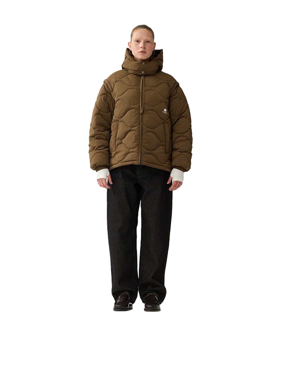 New Amsterdam Surf Association Detachable Jacket Brown