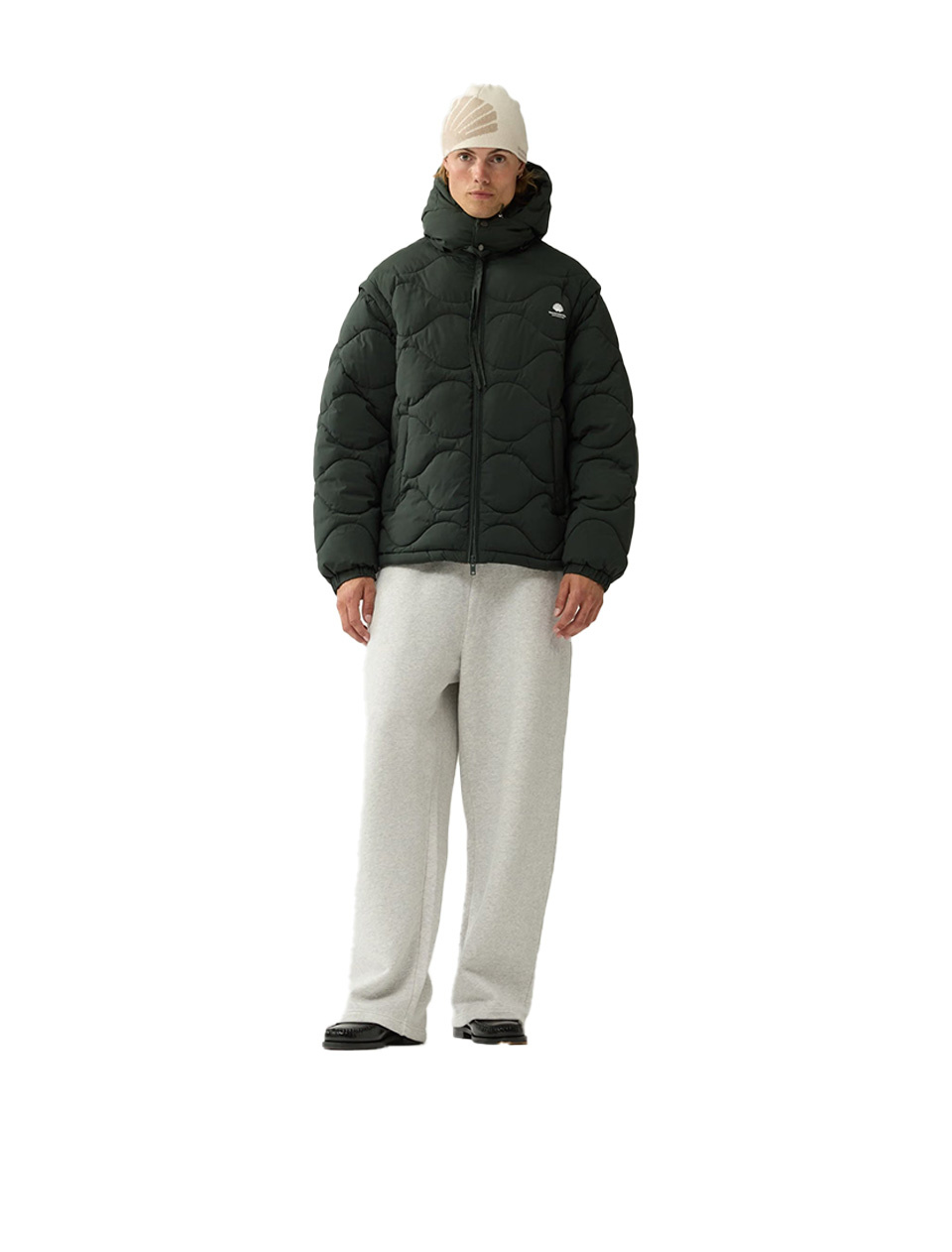 New Amsterdam Surf Association Detachable Jacket Olive