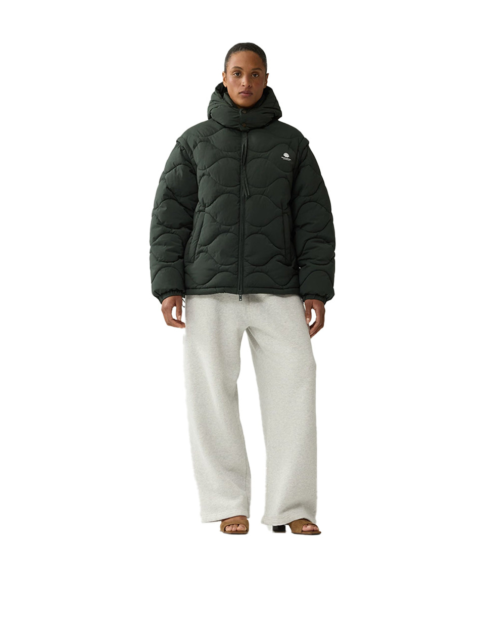 New Amsterdam Surf Association Detachable Jacket Olive