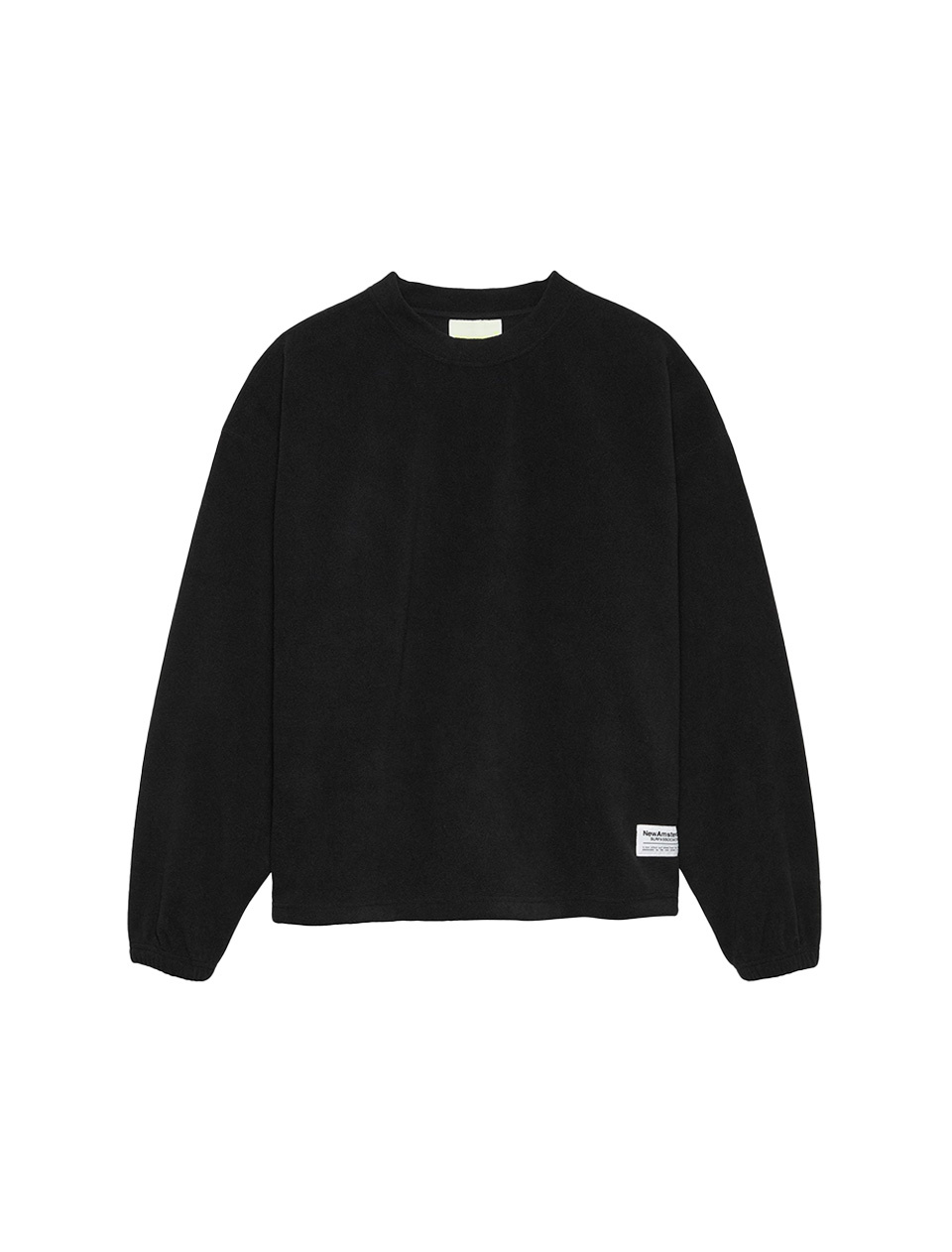 New Amsterdam Surf Association Fleece Crewneck Black