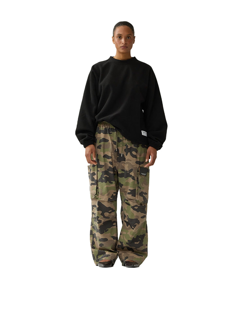 New Amsterdam Surf Association Fleece Crewneck Black