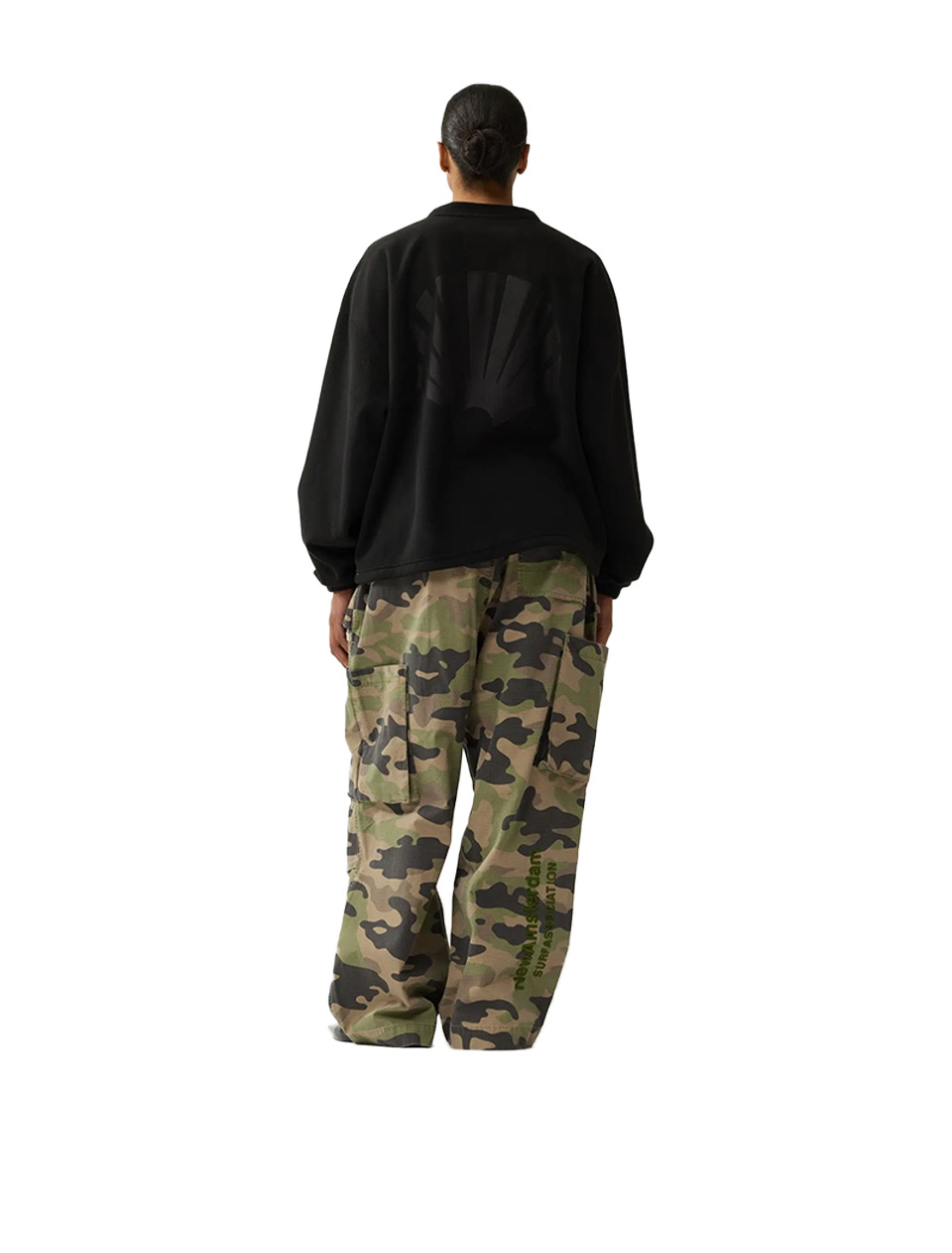 New Amsterdam Surf Association Fleece Crewneck Black
