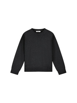 OLAF Essential Knitted Crewneck Black