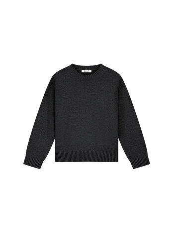 OLAF Essential Knitted Crewneck Black