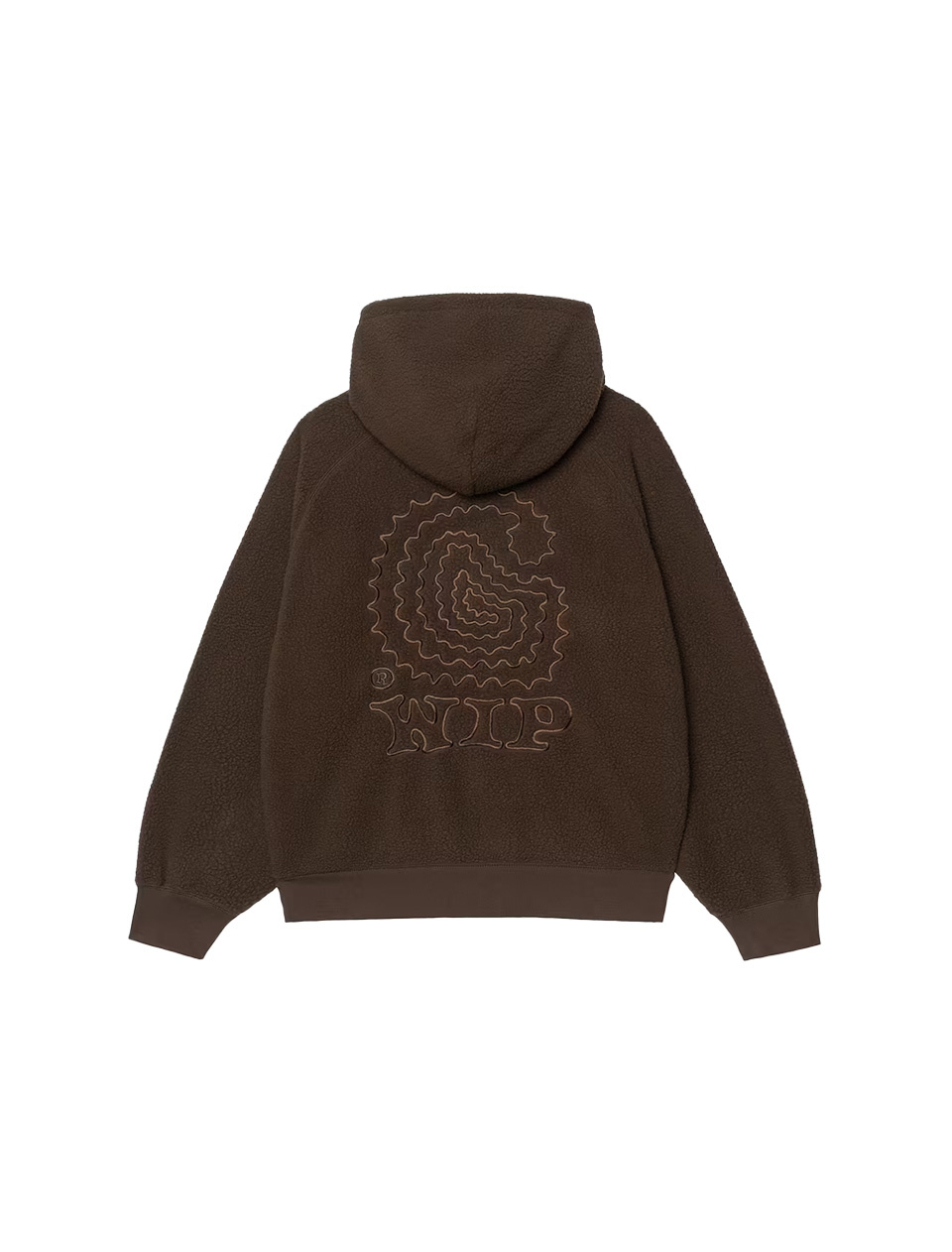 Carhartt WIP Hooded Limn C Fleece Sweat Tobacco