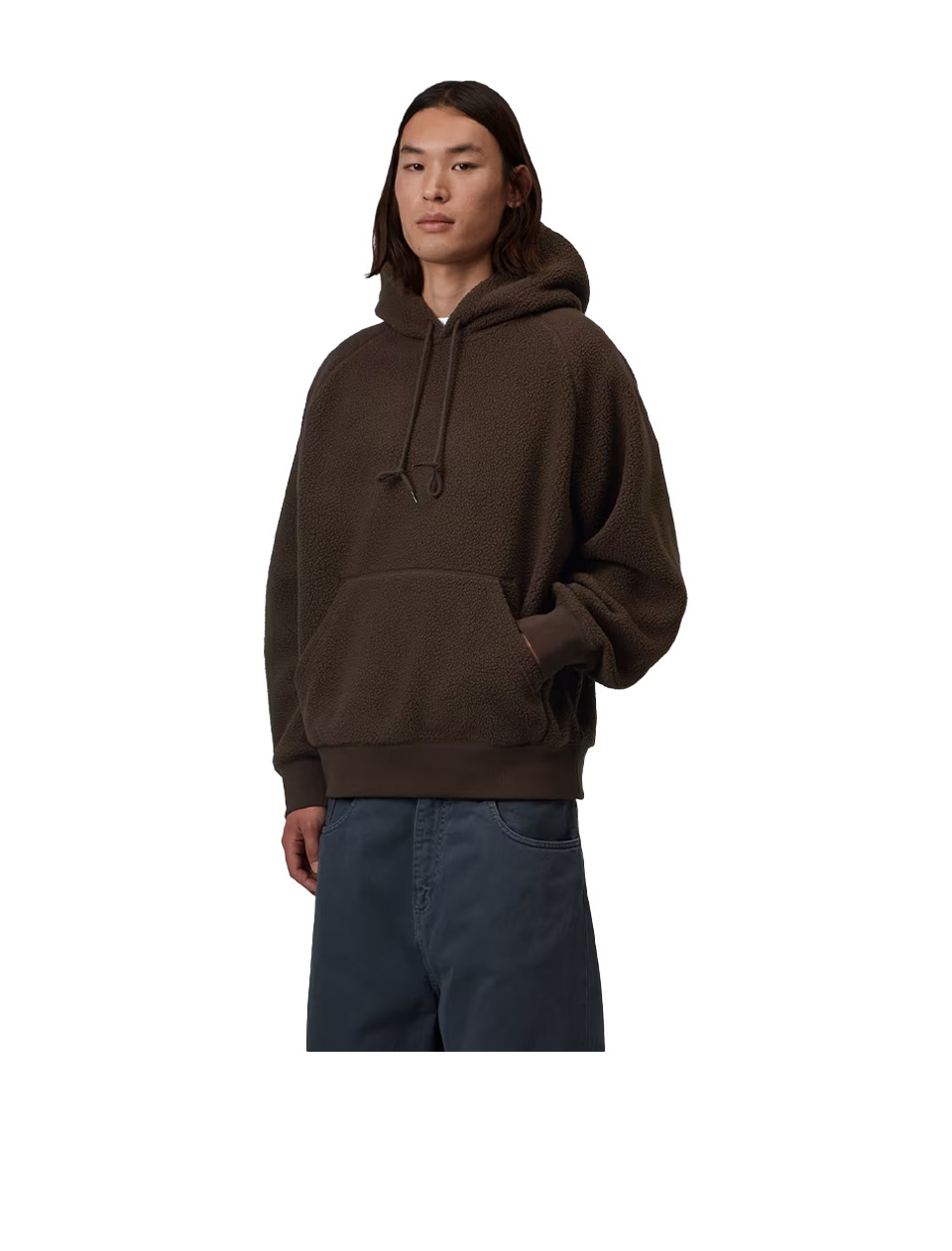 Carhartt WIP Hooded Limn C Fleece Sweat Tobacco