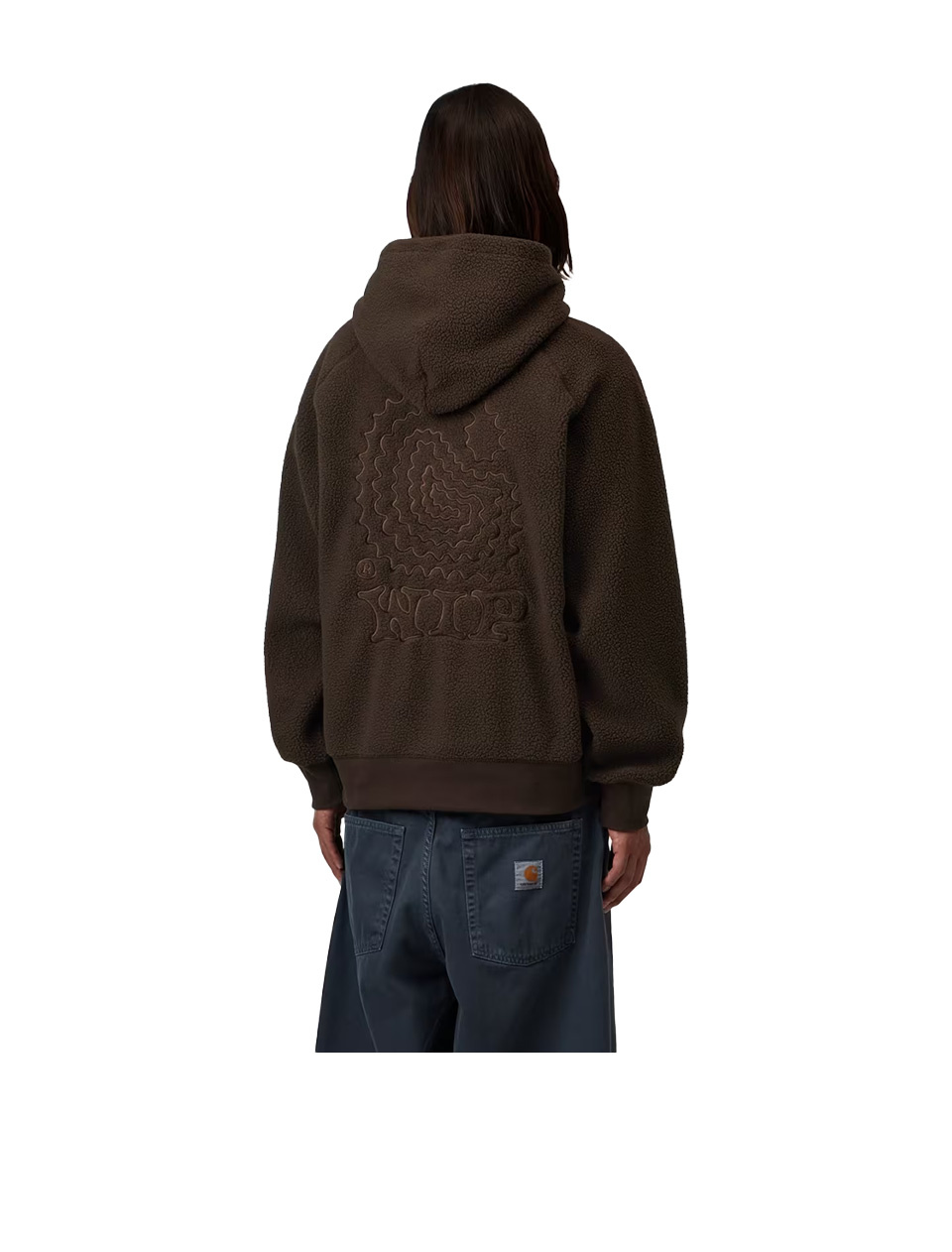 Carhartt WIP Hooded Limn C Fleece Sweat Tobacco
