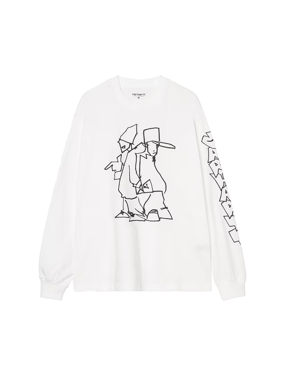 Carhartt WIP L/S Blinkerfluid T-Shirt White
