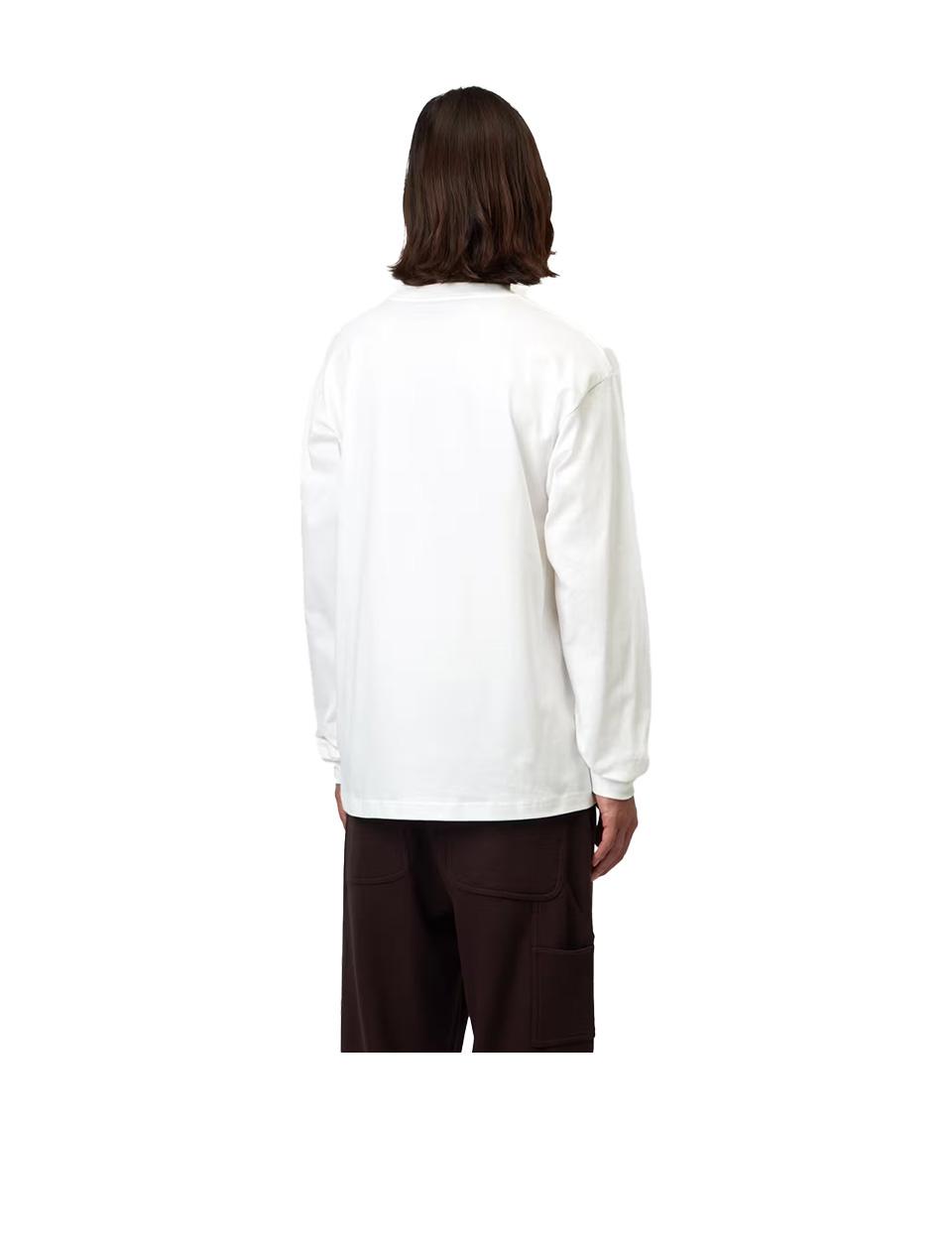 Carhartt WIP L/S Blinkerfluid T-Shirt White