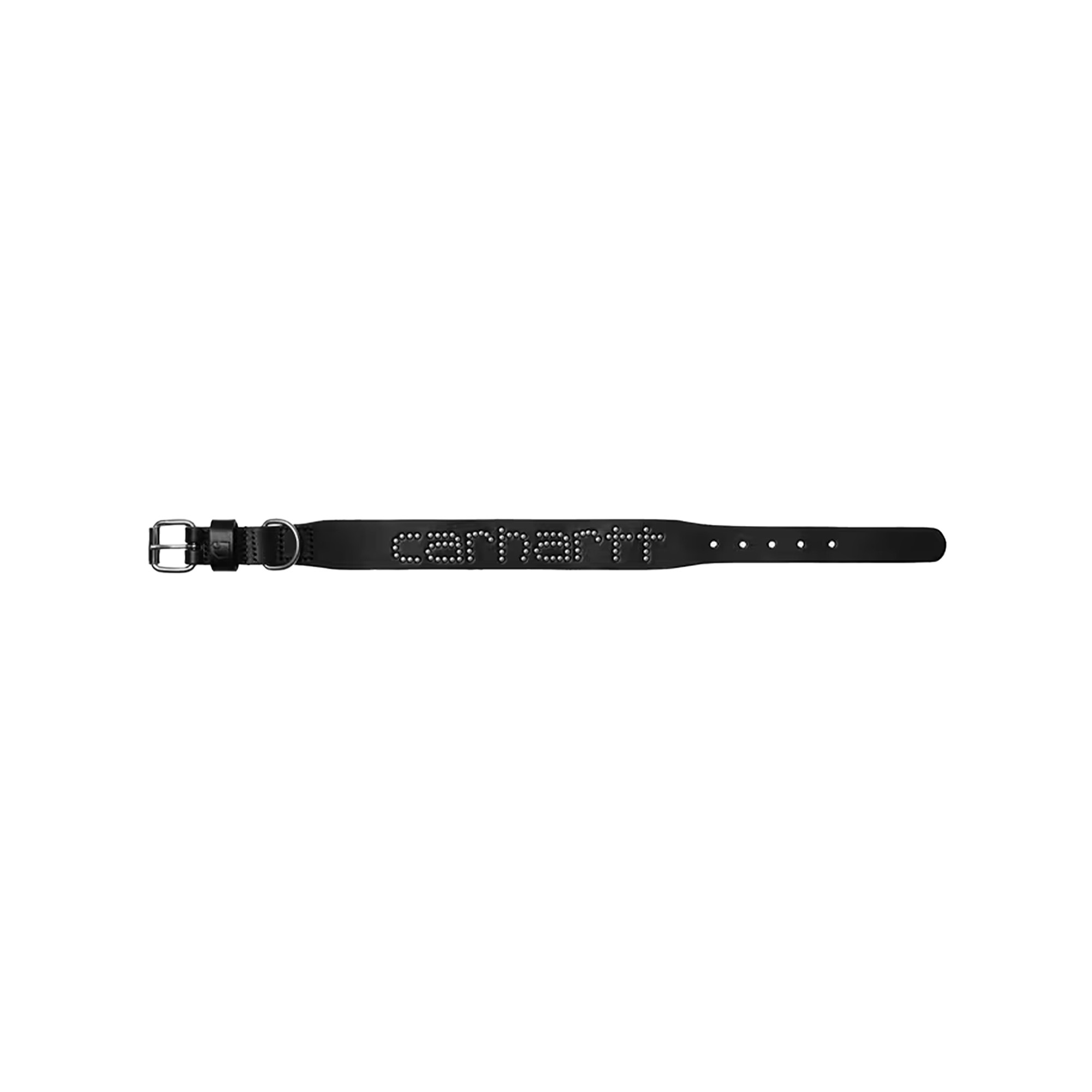 Carhartt WIP Script Studs Dog Collar Black S/M