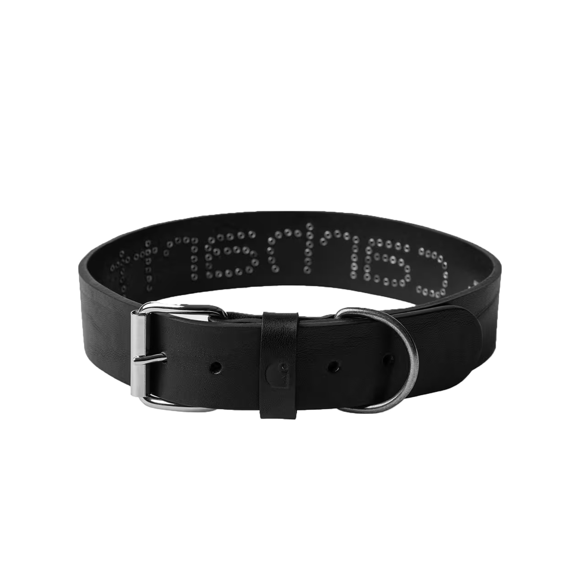 Carhartt WIP Script Studs Dog Collar Black M/L