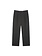 OLAF Herringbone Relaxted Pleated Pant Charcoal