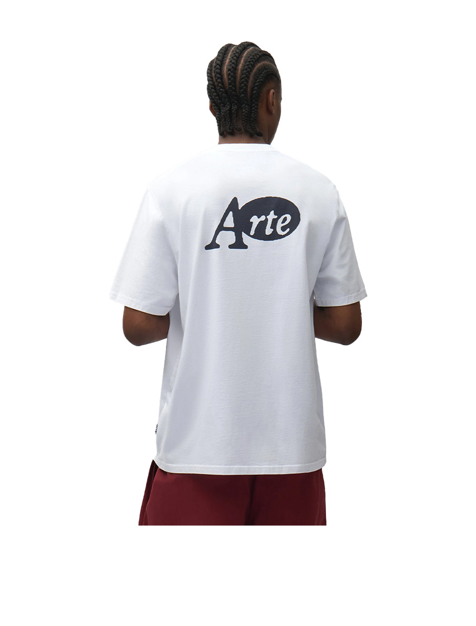 Arte Antwerp Sticker T-Shirt White