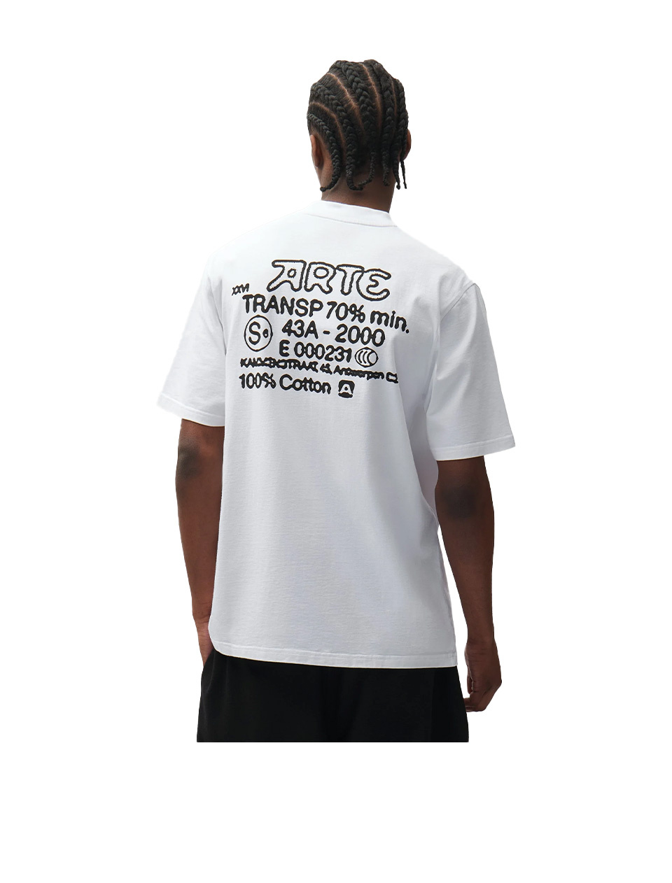 Arte Antwerp Serial Stamp T-Shirt White