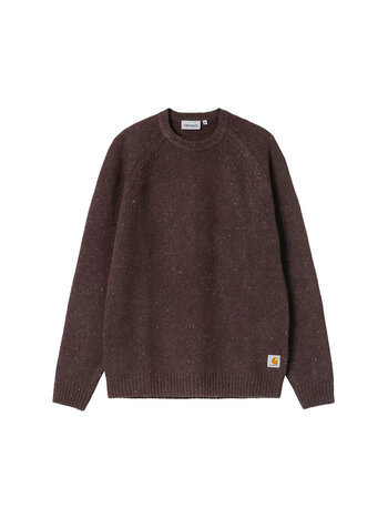 Carhartt WIP Anglistic Sweater Speckled Tobacco
