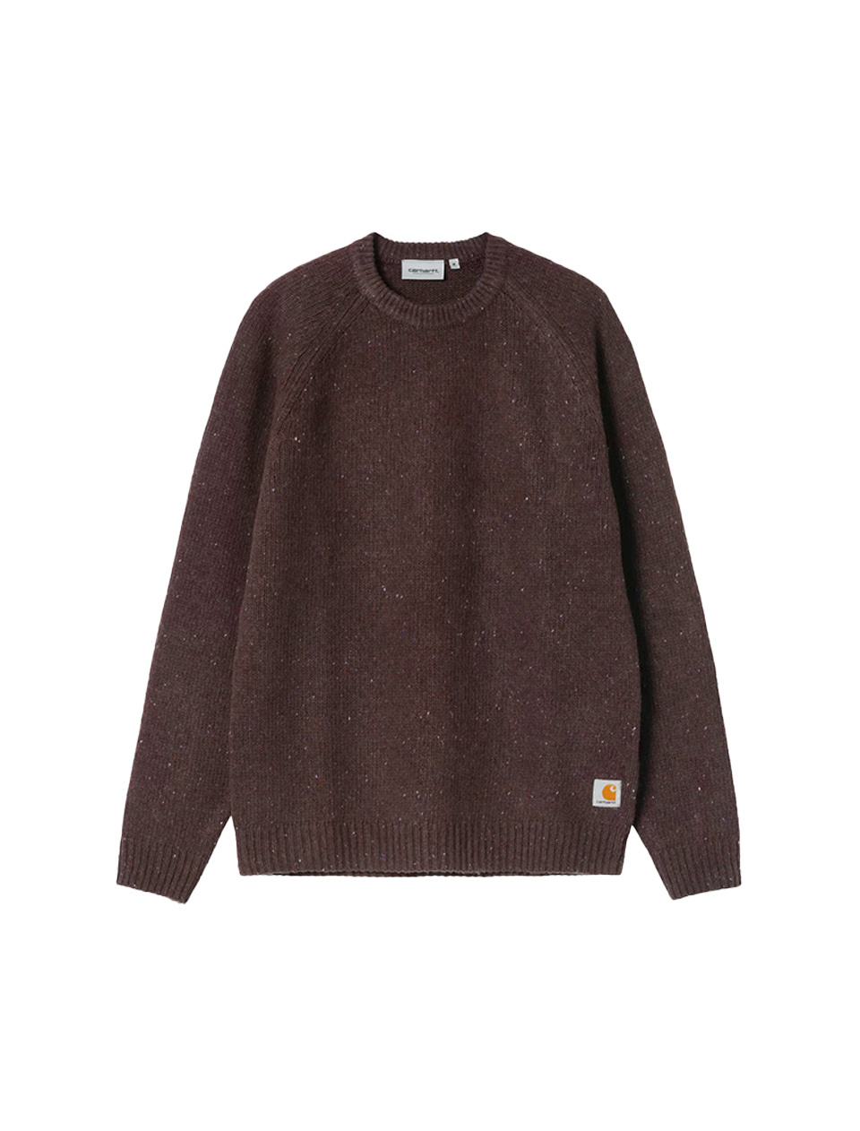 Carhartt WIP Anglistic Sweater Speckled Tobacco