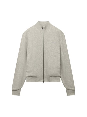 The New Originals Emblem Zip Up Sweater Light Grey Melange