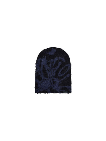 Oakley Brushed Graphic Beanie Pitch Black Graphite