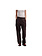 Bonne Suits Wide Fit Pants Brown Pinstripe