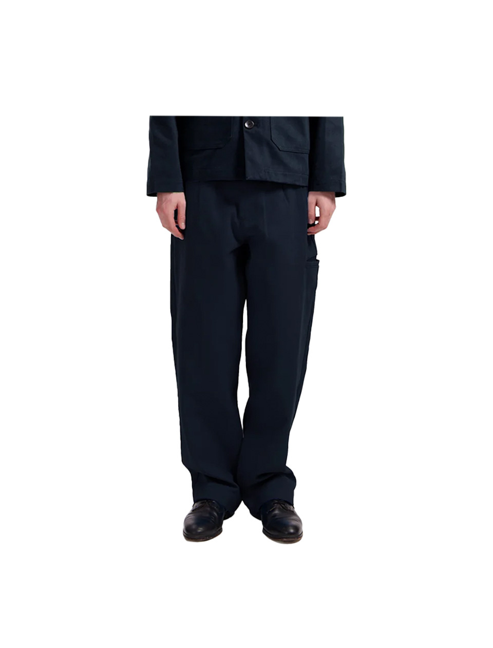 Bonne Suits Wide Fit Pants Blue
