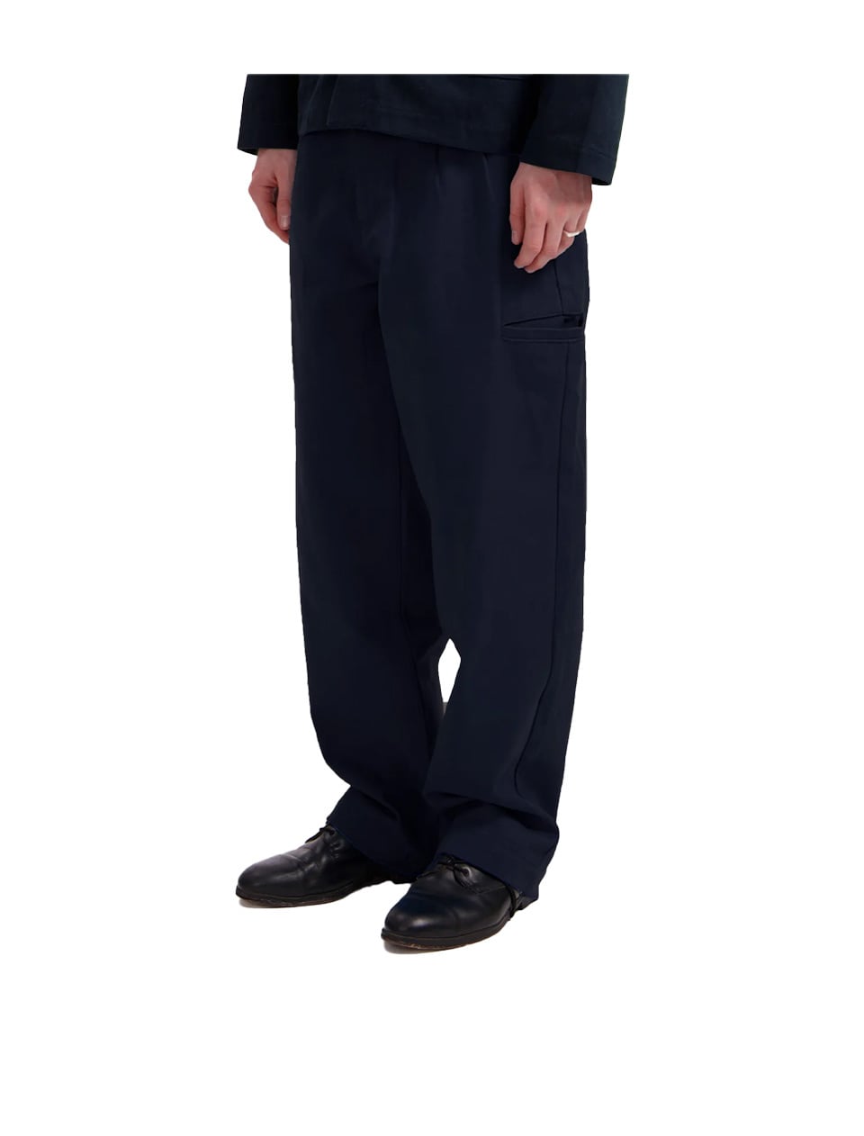 Bonne Suits Wide Fit Pants Blue