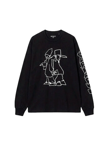 Carhartt WIP L/S Blinkerfluid T-Shirt Black