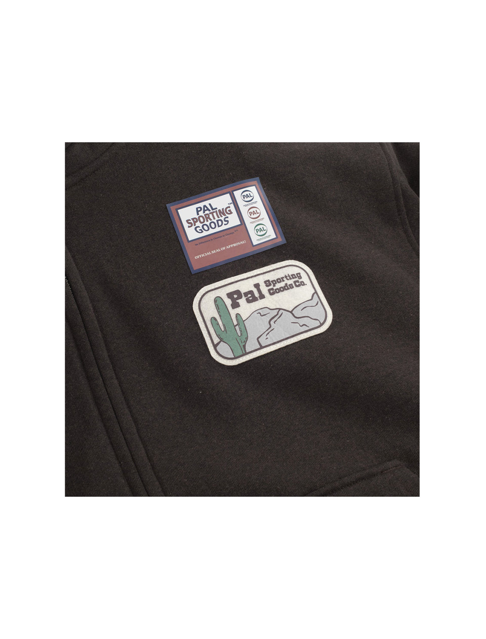 PAL Sporting Goods Ernist Full Zip Deep Mahogany
