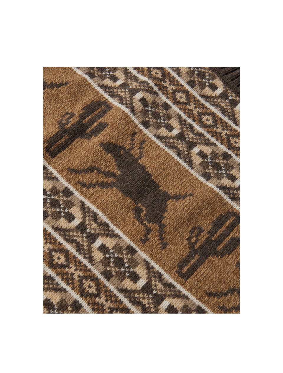 By Parra Cactus Bull Knitted Pullover Brown