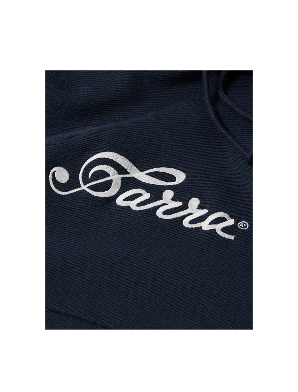 By Parra Musical Chairs Hooded Sweatshirt Navy Blue