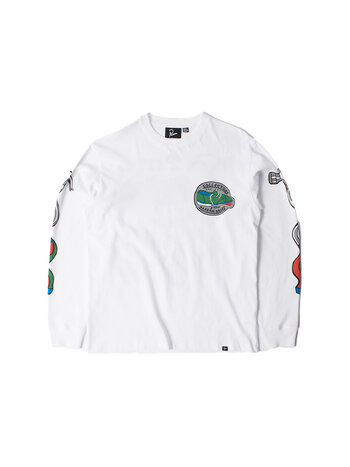 By Parra Bike Hammer Long Sleeve T-Shirt White