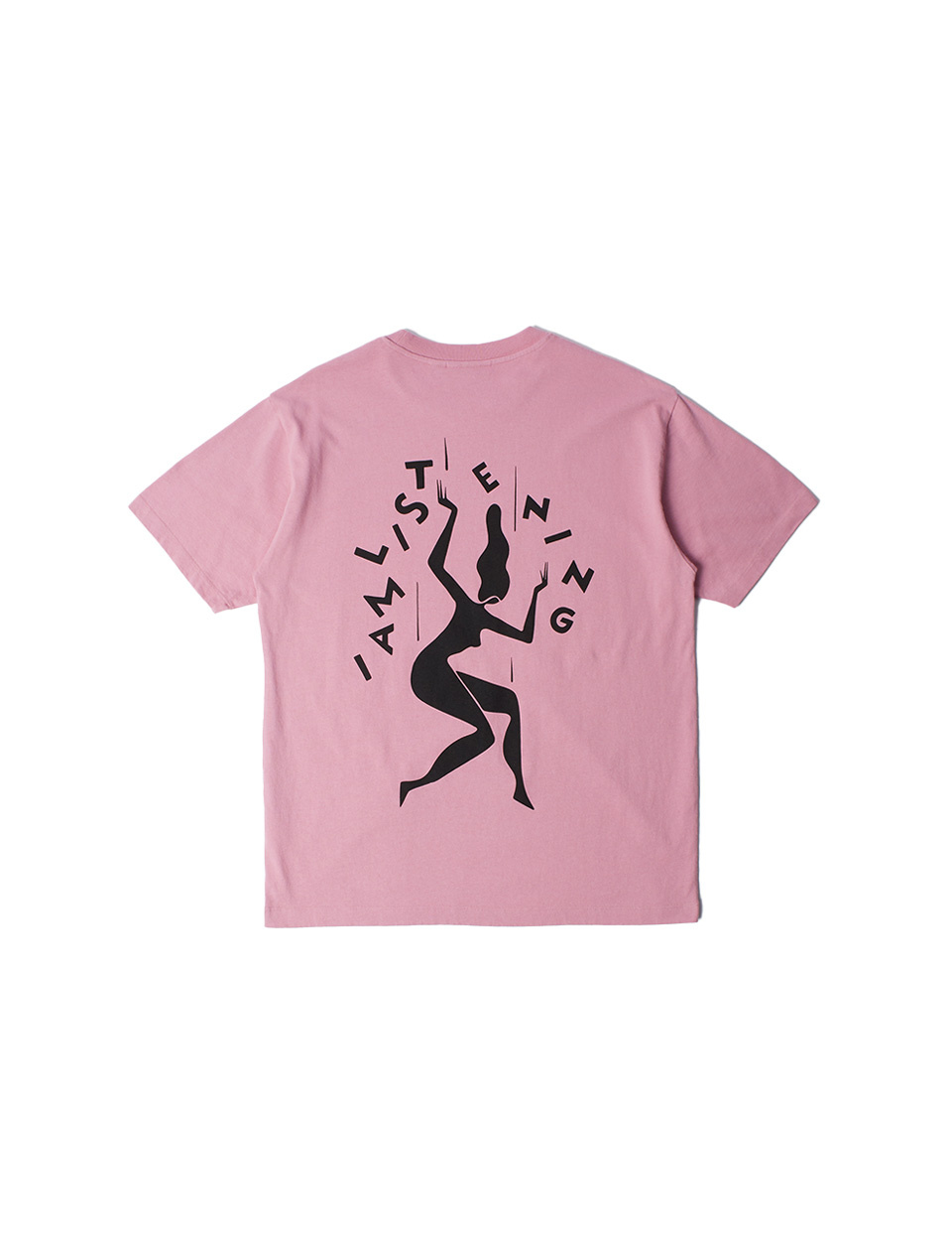 By Parra Not Listening T-Shirt Pink
