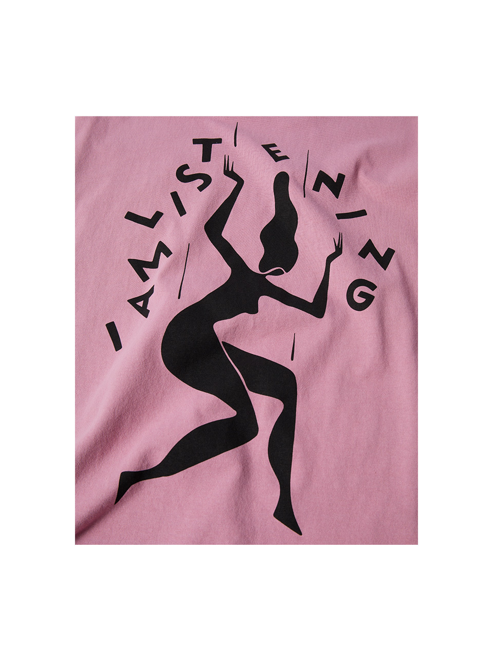 By Parra Not Listening T-Shirt Pink