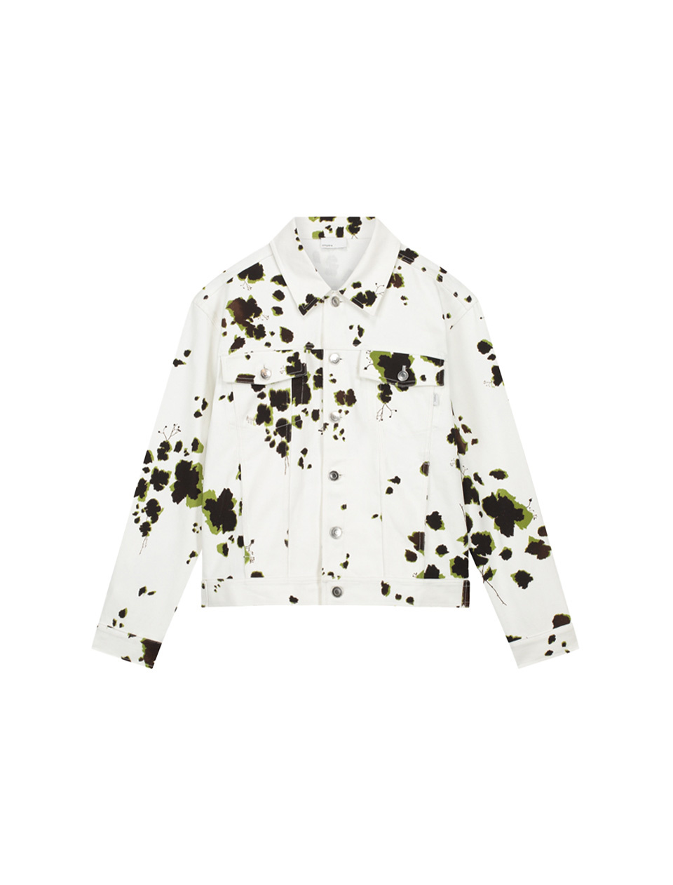 Ampere Gwen Denim Jacket Botanical Cow