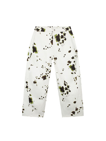 Ampere Arie Twisted Seam Trousers Botanical Cow