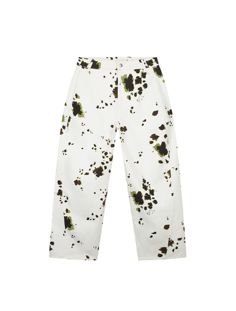 Ampere Arie Twisted Seam Trousers Botanical Cow