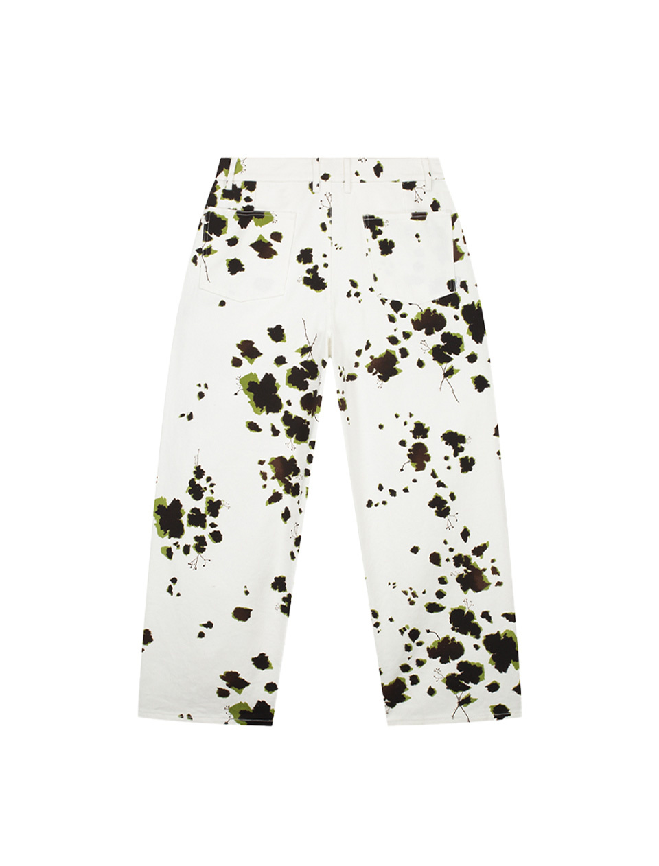 Ampere Arie Twisted Seam Trousers Botanical Cow