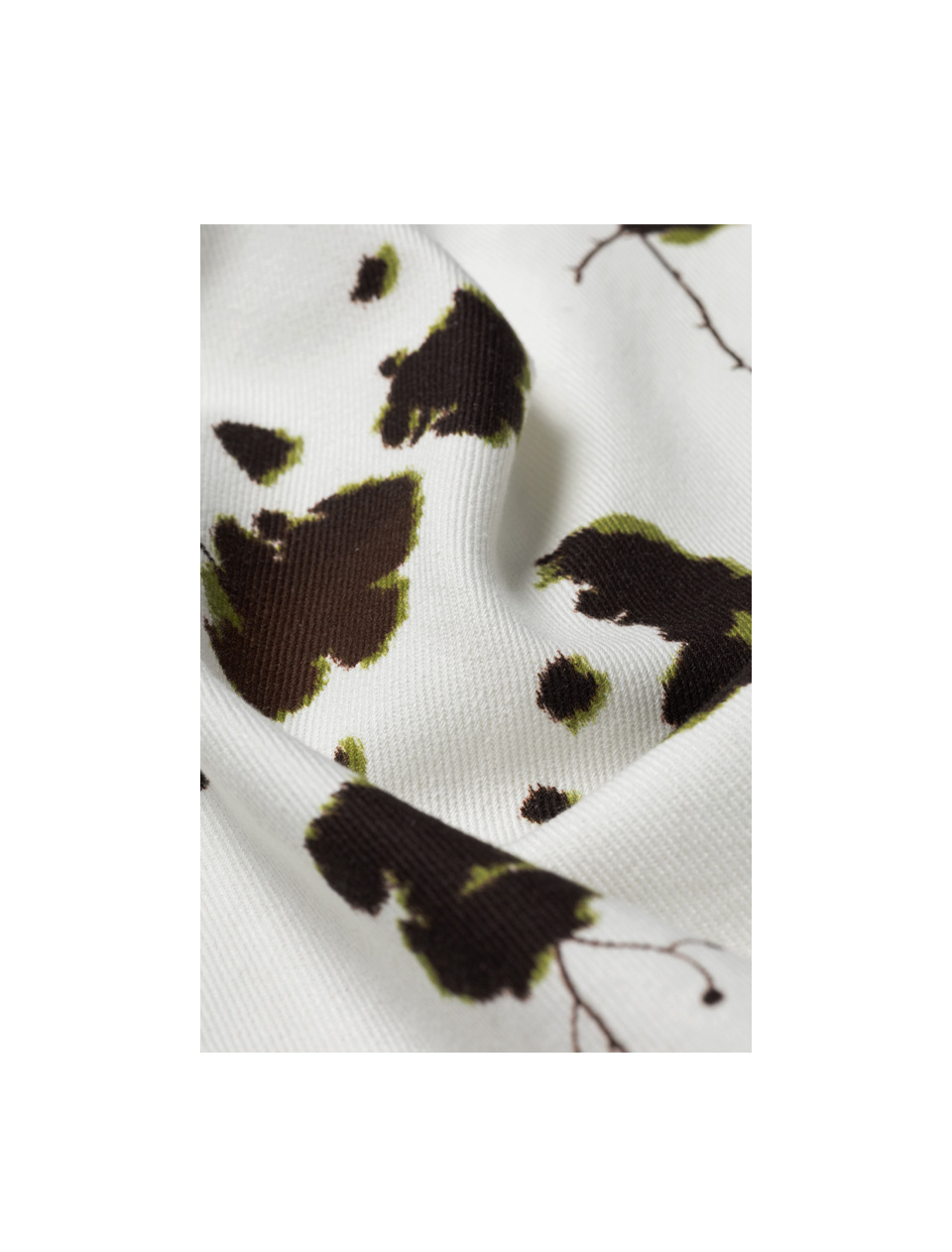 Ampere Arie Twisted Seam Trousers Botanical Cow