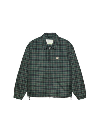 New Amsterdam Surf Association Coach Jacket Green Check