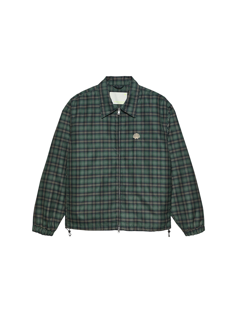 New Amsterdam Surf Association Coach Jacket Green Check
