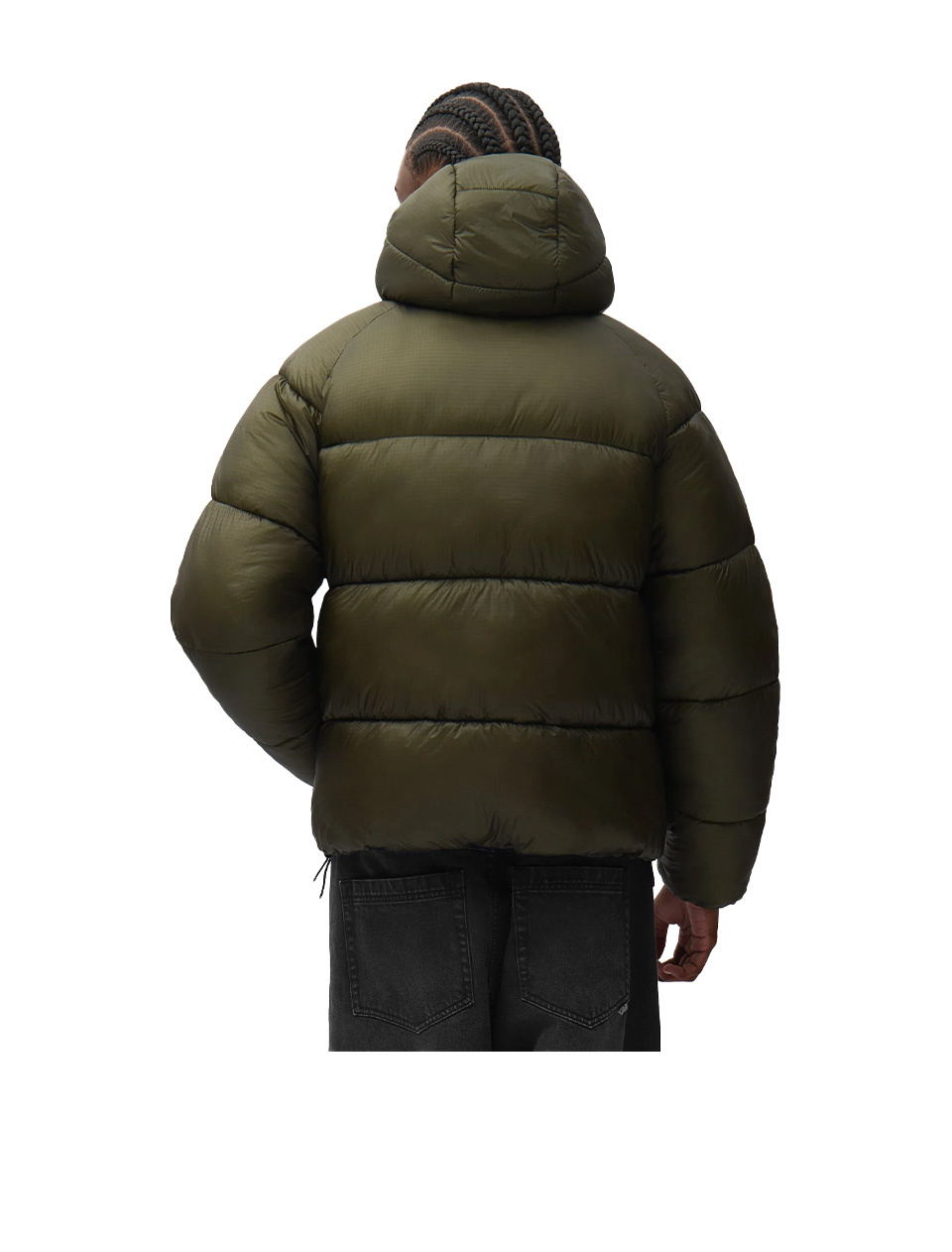 Arte Antwerp Ripstop Hooded Puffer Green