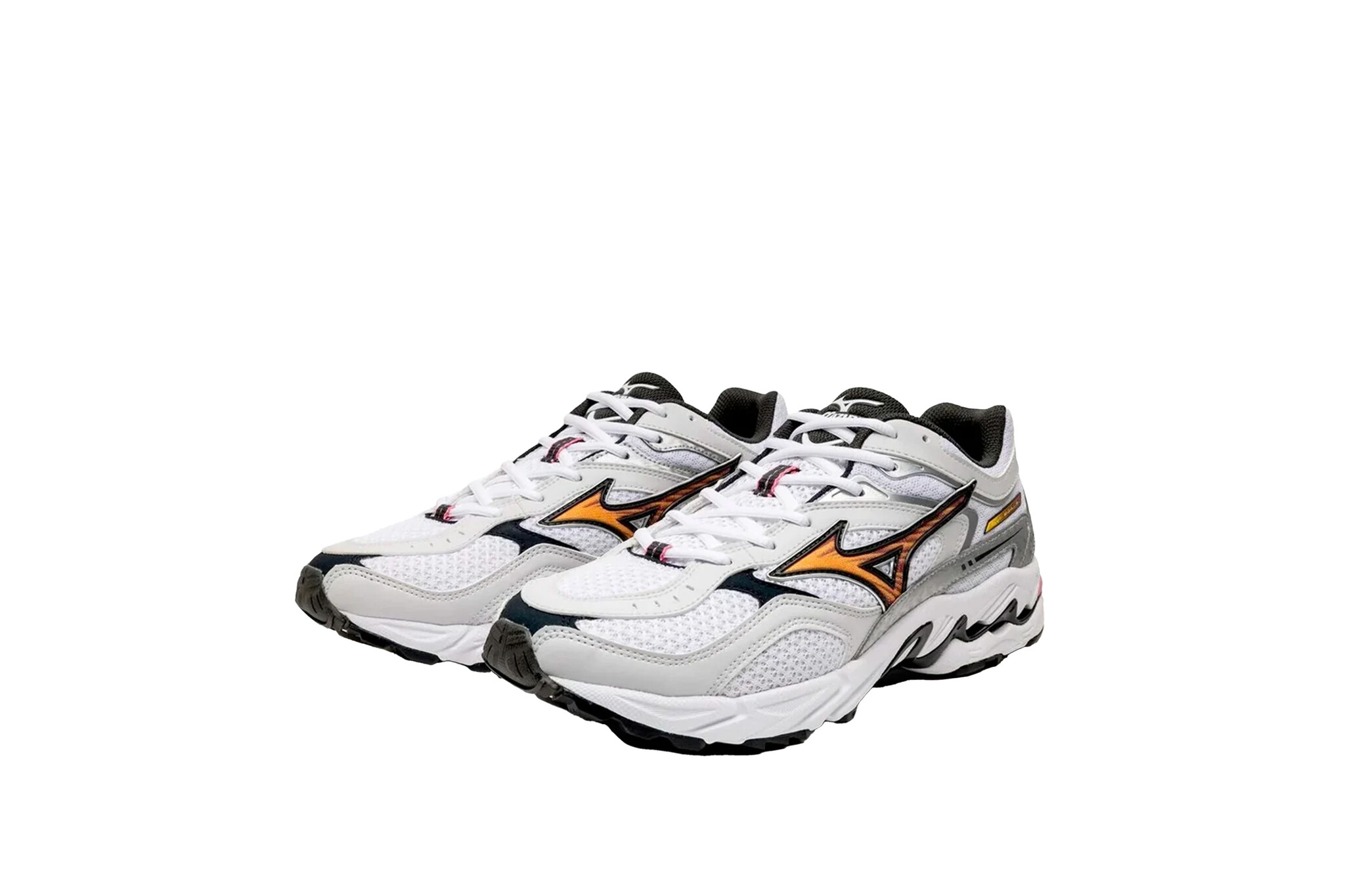 Mizuno Wave Mustang LS OG White Artisan's Gold Galaxy Silver