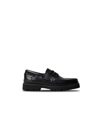 Clarks Originals Yukoner Boat Black Leather