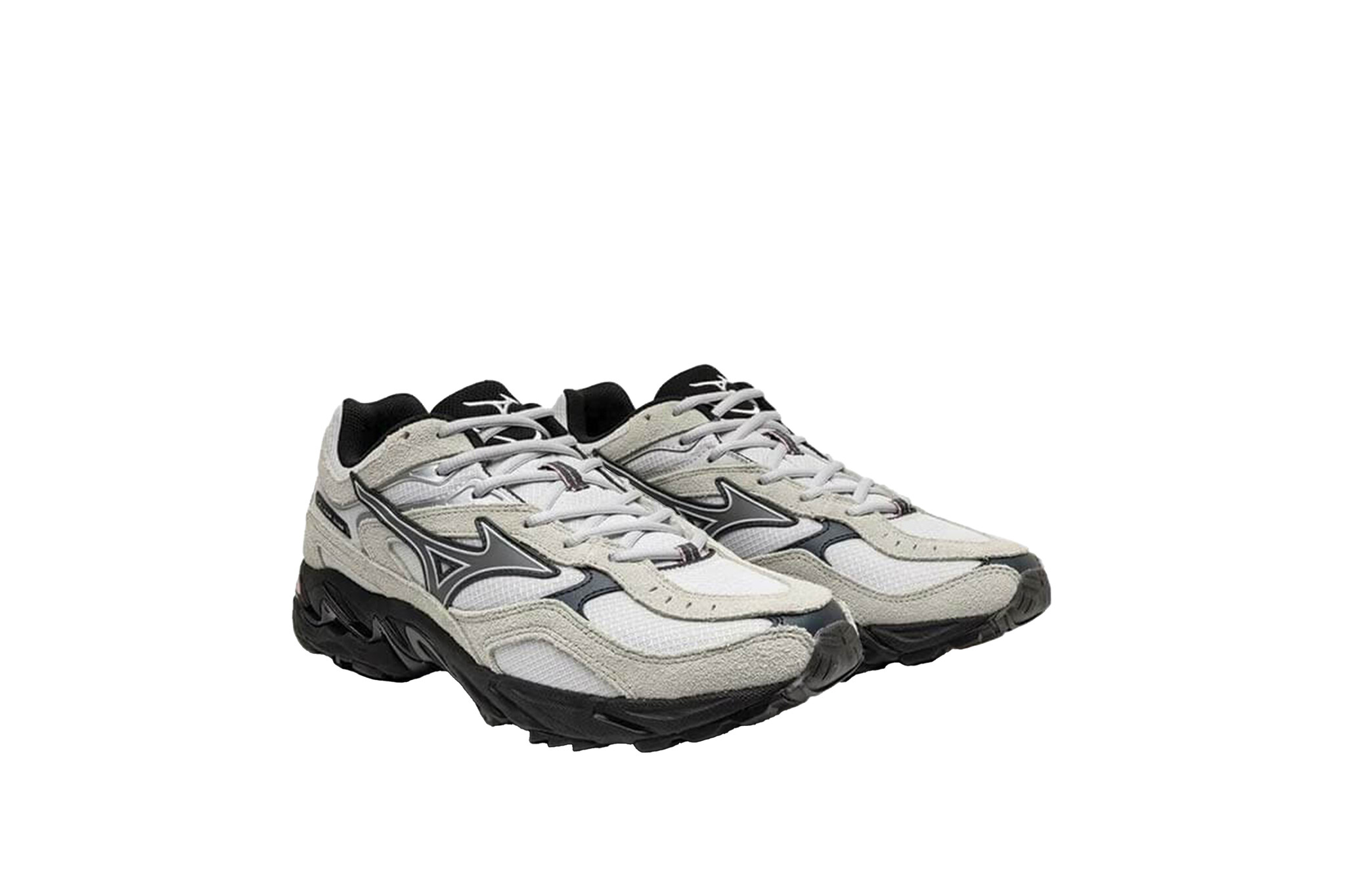 Mizuno Wave Mustang LS Suede Cloudscape Quiet Shade Zephyr