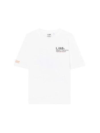L/AB c/o Off-White Off Active Duct Tape S/S Tee White