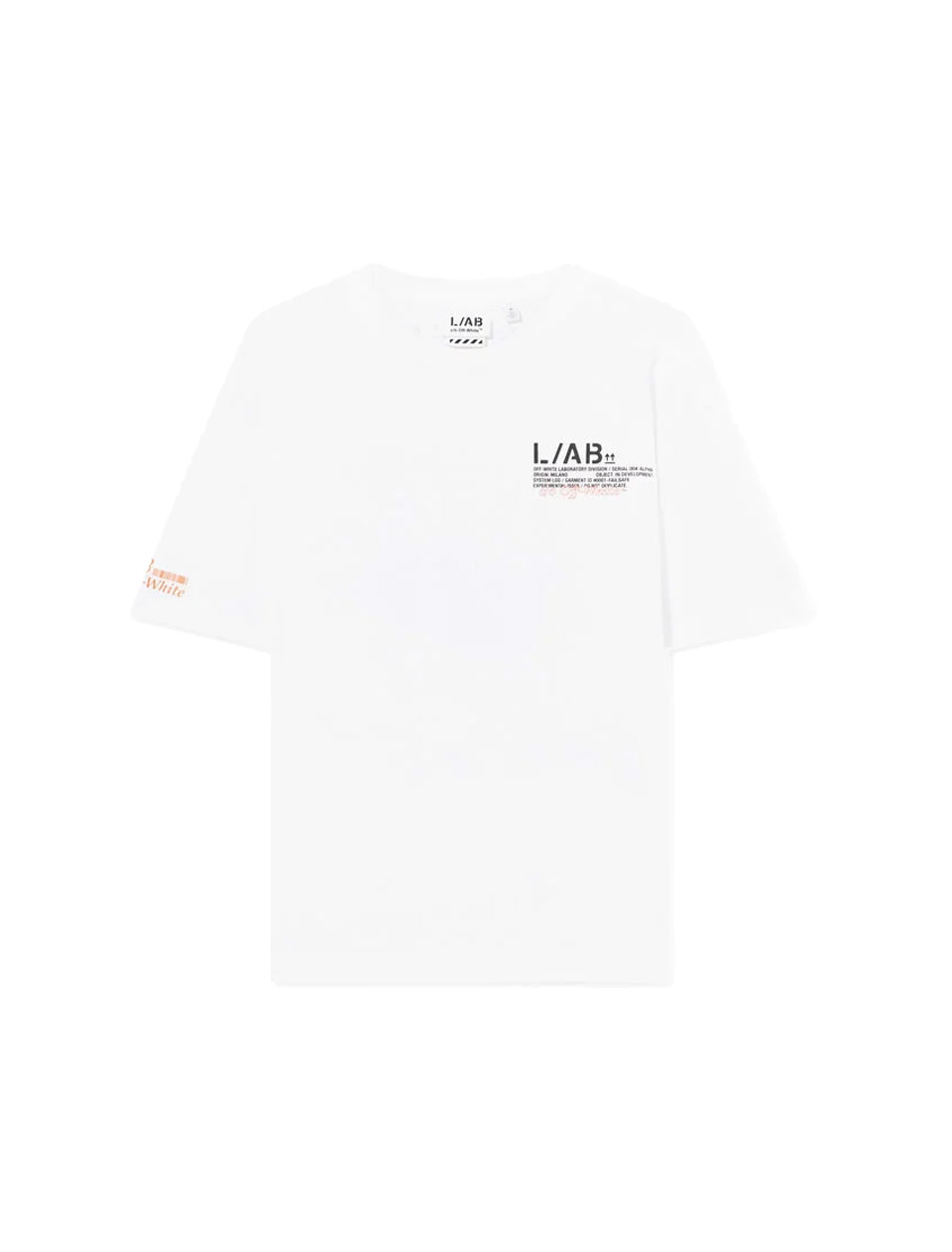 L/AB c/o Off-White Off Active Duct Tape S/S Tee White