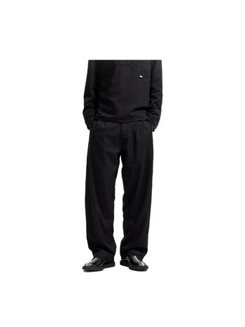 Bonne Suits Classic Pants Black Woollike